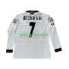 Manchester United Beckham 7 Retro Gostujući Nogometni Dres 1998-1999 Dugim Rukavima